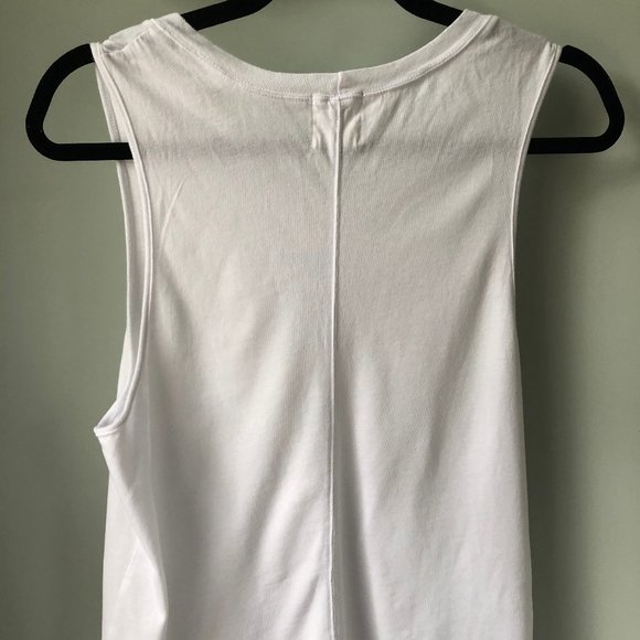 MONROW x SOULCYCLE White SOUL Embroidered Shirt - Picture 4 of 6